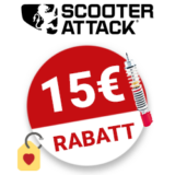 15€ Scooter-Attack Gutschein
