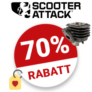 70% Scooter-Attack Gutschein