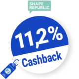 11,2% Shape Republic Cashback – AUF ALLES