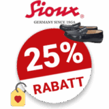 25% Sioux Gutschein – Eingereicht