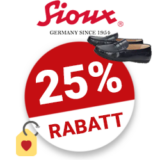 25% Sioux Gutschein – Eingereicht