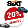 20% SIXT Gutschein