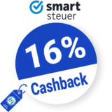 16% Smartsteuer Rabatt – Cashback
