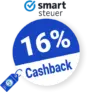 16% Smartsteuer Rabatt – Cashback