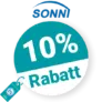 10% Sonni Rabatt – Newsletter