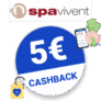 5€ Spa Vivent Cashback