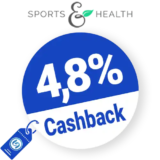 4,8% Sports & Health Cashback – AUF ALLES