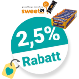 2,5% Sweet24 Gutschein