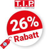 26% TIP Pumpen Rabatt – Auf Zubehör