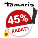 45% Tamaris Gutschein
