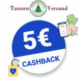 5€ Tannenversand Cashback