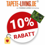 10% Tapete-Living Gutschein