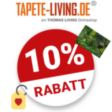 10% Tapete-Living Gutschein