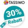 30% Tassimo Rabatt – Newsletter