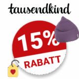 15% Tausendkind Gutschein
