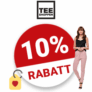 10% TeeShoppen Gutschein