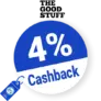 4% The Goodstuff Rabatt – Cashback