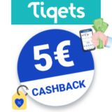 5€ Tiqets Cashback
