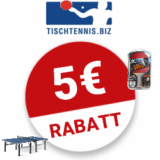 5€ Tischtennis.biz Gutschein