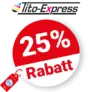 25% Tito Express Rabatt – Auf ausgewählte Produkte