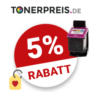 5% Tonerpreis Gutschein