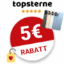 5€ Topsterne Gutschein