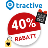40% Tractive Gutschein am Black Friday