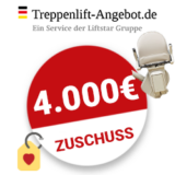 4000€ Treppenlift-Angebot Gutschein