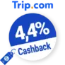 4,4% Trip.com Cashback – AUF ALLES