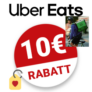10€ Uber Eats Gutschein – Eingereicht