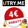 4€ Utry.me Gutschein
