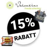 15% Valentins Gutschein