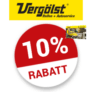 10% Vergölst Gutschein