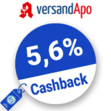 5,6% Versandapo Cashback – AUF ALLES