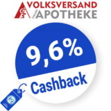9,6% Volksversand Versandapotheke Rabatt – Cashback