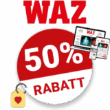 50% WAZ Gutschein