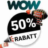 50% WOW Gutschein