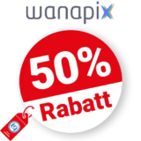 50% Wanapix Rabatt – Auf Blitzangebote