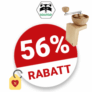 56% Waschbär Gutschein