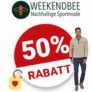50% Weekendbee Gutschein – Sale