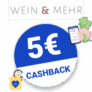 5€ Wein & Mehr Cashback