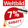 7% Weltbild Gutschein