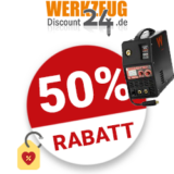 50% Werkzeugdiscount24 Gutschein