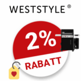 2% Weststyle Gutschein