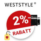 2% Weststyle Gutschein