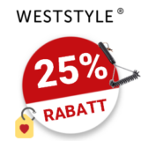 25% Weststyle Gutschein
