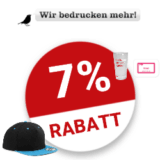 7% Wir bedrucken mehr Gutschein