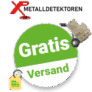 XP-Metalldetektoren Gutschein Gratis Versand