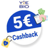 5€ YVE-BIO Cashback