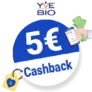 5€ YVE-BIO Cashback